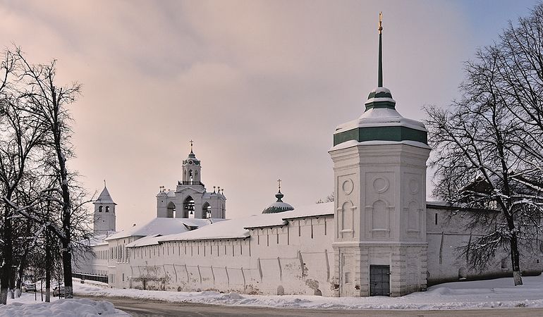 91. Спасо-Преображенский монастырь в Ярославле - Николай Васильевич Белавин