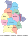 Podział administracyjny Białorusi od 1926 do 1938 roku