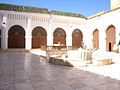 La cour intérieure de la mosquée