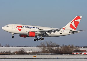 Letouny A310 v minulosti létaly pro ČSA (foto 2009)