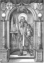 Albrecht Dürer, Saint Sébald (1518-1520), Albertina.