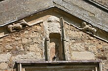 Gable above the southern entrance AllSaintsChurchWing-10.jpg