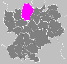 Lag vum Arrondissement Bourg-en-Bresse