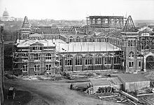 Construction of the Arts and Industries Building in 1879 Arts and Industries Building under construction - Washington, D.C..jpg
