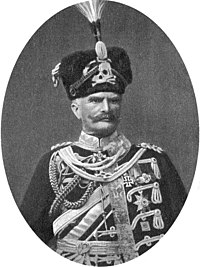 Generalfeltmarskal August von Mackensen i livhusarernes gallauniform