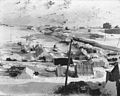 White Pass & Yukon Route train passing through Bennett on February 13, 1900