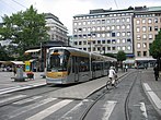 Under sommaren 2006 rullade denna vagn, Bombardier Flexity Outlook på Djurgårdslinjen, inlånad från Bryssel.