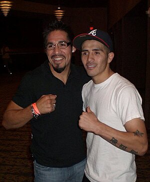 Brandon Rios & Antonio Margarito at Event.