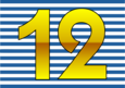Logo used from 1985 to 1987 (with stripes).