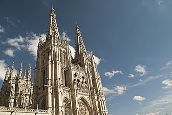 Catedral de Burgos, 1221-S.XIV (Burgos) Gótico Flamígero[14]​