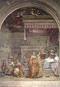 Natività della Vergine, 1513-1514 Santissima Annunziata, Florentzia.