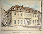 Das Gebäude des Juridicums von 1773 an der Schloßgasse (Hommel-Bau)