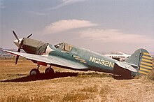 Curtiss P-40N N1232N Weather Modification Company - cloud seeding Curtiss P-40N N1232N (5437402621).jpg