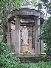 Henkel-Mausoleum, Nordfriedhof Düsseldorf (1906), Skulptur von Karl Janssen
