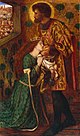 Данте Габриэль Россетти - Святой Георгий и принцесса Сабра.jpg