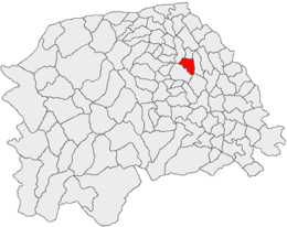 Dărmăneşti – Mappa