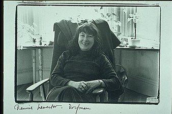 Denise Levertov, poet.