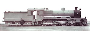 Werkfoto der Lokomotive Nr. 234, die von der North British Locomotive Company für die East Bengal Railway (EBR) 1907 gebaut wurde