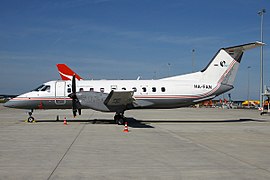 Embraer EMB-120 fra Budapest Air Services på Frankfurt internasjonale lufthavn.