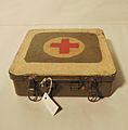 First aid box, metal