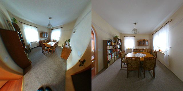 Fisheye lens room 0.2x (real 0.25x)