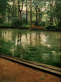 L'Yerres, pluie (1875), Eskenazi Museum of Art (Bloomington)