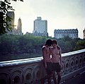 Parte di una serie omoerotica di fotografie di modelli intorno a Central Park.