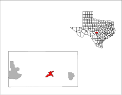 Gillespie County Fredericksburg.svg