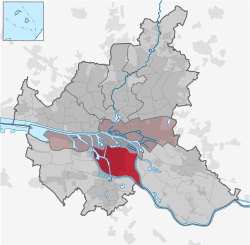 Mappa dei quartieri di