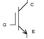 Symbole usuel de l’IGBT