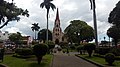 Vista desde el Parque Braulio Carrillo (o Parque de La Merced).