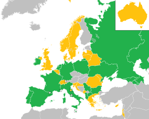 Χάρτης. Συμμετείχαν Αλβανία, Αρμενία, Βόρεια Μακεδονία, Γαλλία, Γεωργία, Ιρλανδία, Ισπανία, Ιταλία, Καζακστάν, Λευκορωσία, Μάλτα, Ολλανδία, Ουαλία, Ουκρανία, Πολωνία, Πορτογαλία, Ρωσία, Σερβία και η Αυστραλία.