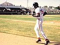 Michael Jordan in training with the Scottsdale Scorpions