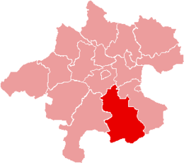 Distret de Kirchdorf an der Krems - Localizazion