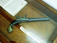 Le pistolet à fusil de Vuk.