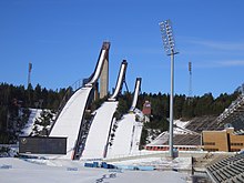 Salpausselkä skiing stadium