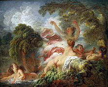 Las Bañistas, 1765.
