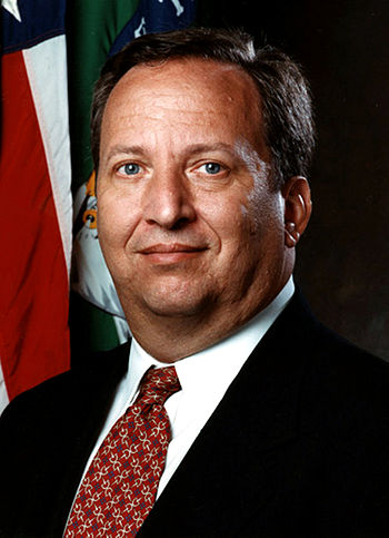White House portrait of Lawrence Summers.