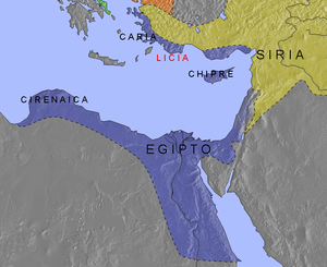 紀元前200年頃のシリア・エジプト
