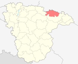 Ternovskij rajon – Mappa