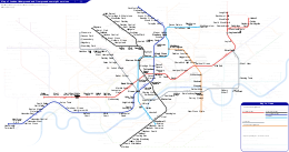 Лондонский метрополитен наземного метро DLR Crossrail карта night.svg