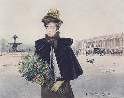 Mattino d'aprile, Place de la Concorde, Parigi. 1894