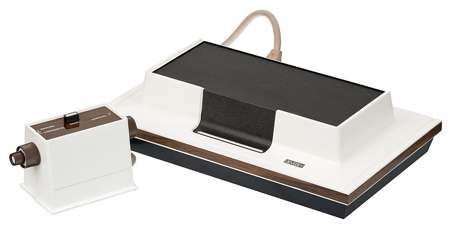 The Magnavox Odyssey and controller.