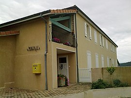 The town hall in Ségos