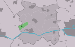 Location in Menameradiel municipality