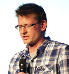 Марк Лайнас выступает на QED 2013.