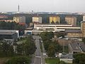 Vue du dernier étage de l'Hôpital de Meilahti