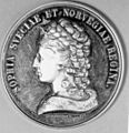 Medalla conmemorativa de la reina Sofía de Suecia.