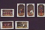 Miniatura para Ballet en los sellos postales