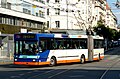 Image 43One of the NAW/Hess articulated trolleybuses delivered to Geneva in 1992, which were among the first production-series low-floor trolleybuses (from Trolleybus)